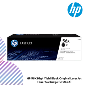 HP 56X High Yield Black Original LaserJet Toner Cartridge (CF256X)
