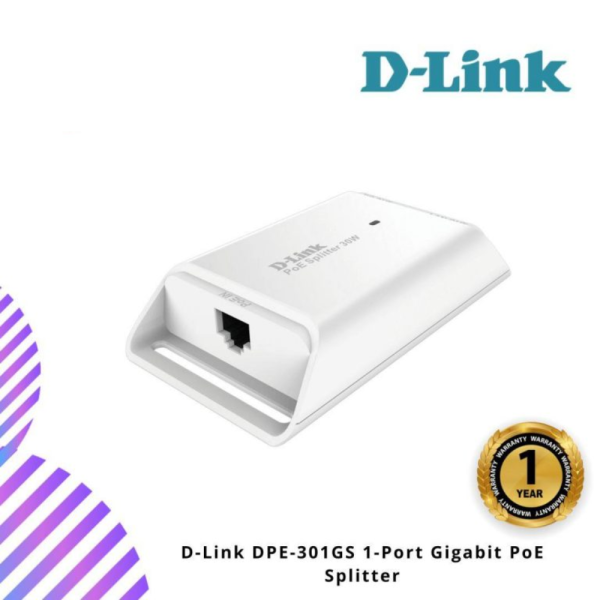 D-Link DPE-301GS 1-Port Gigabit PoE Splitter