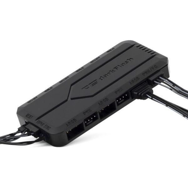 darkFlash RC2 PWM Controller ARGB Fan Hub