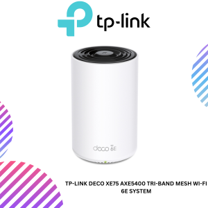TP-LINK Deco XE75 AXE5400 Tri-Band Mesh Wi-Fi 6E System