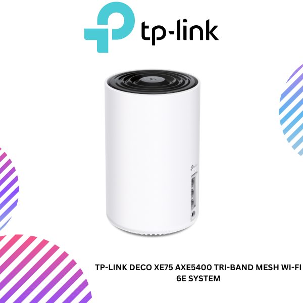 TP-LINK Deco XE75 AXE5400 Tri-Band Mesh Wi-Fi 6E System