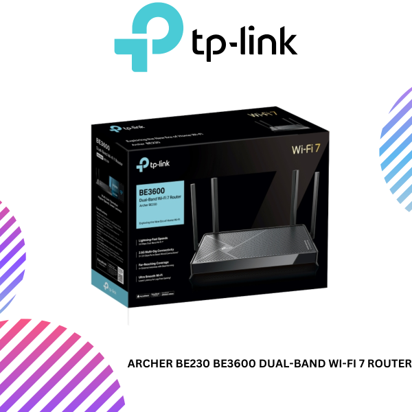 Archer BE230 BE3600 Dual-Band Wi-Fi 7 Router