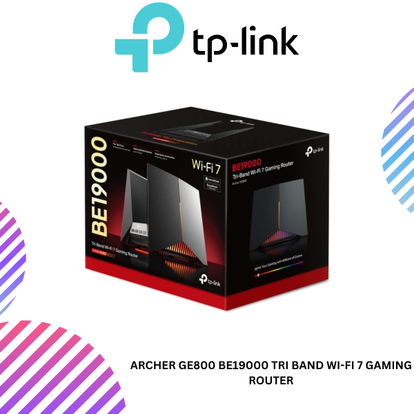 Archer GE800 BE19000 Tri Band Wi-Fi 7 Gaming Router