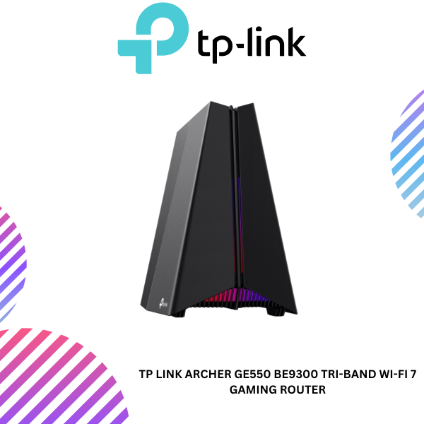 TP Link Archer GE550 BE9300 Tri-Band Wi-Fi 7 Gaming Router