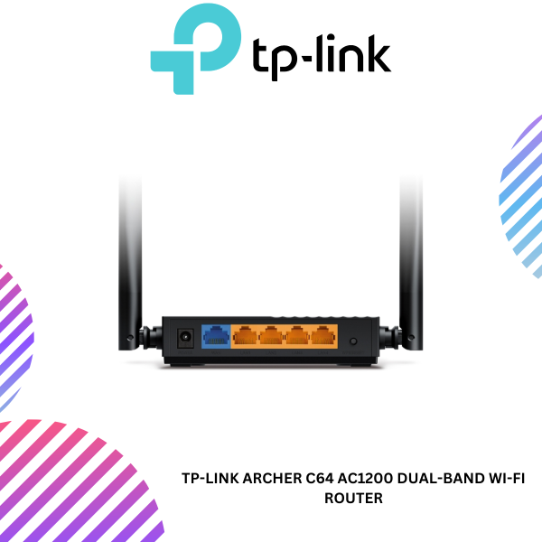 TP-LINK Archer C64 AC1200 Dual-Band Wi-Fi Router