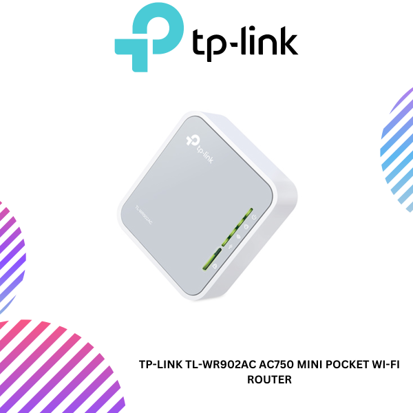 TP-Link TL-WR902AC AC750 Mini Pocket Wi-Fi Router