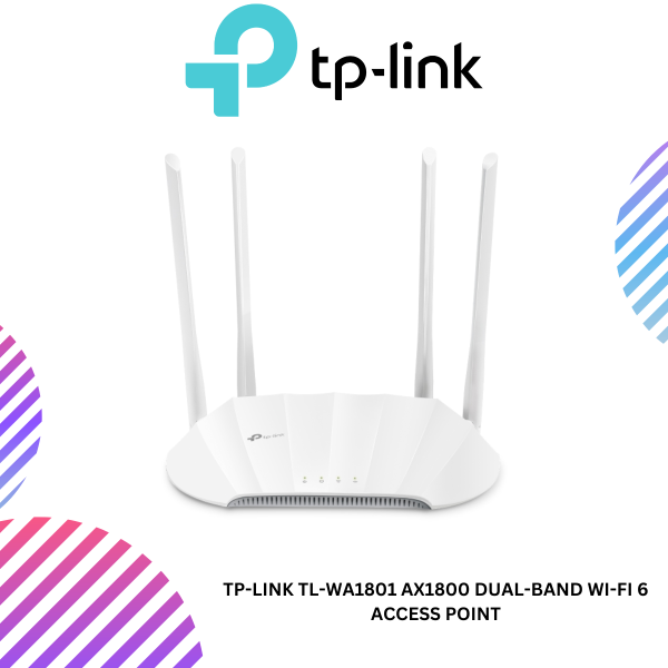 TP-Link TL-WA1801 AX1800 Dual-Band Wi-Fi 6 Access Point