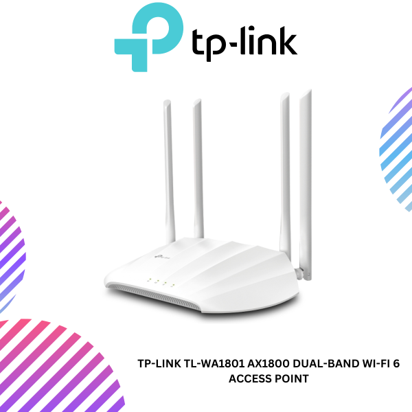 TP-Link TL-WA1801 AX1800 Dual-Band Wi-Fi 6 Access Point