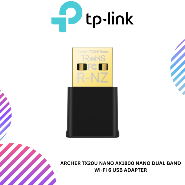 Archer TX20U Nano AX1800 Nano Dual Band Wi-Fi 6 USB Adapter