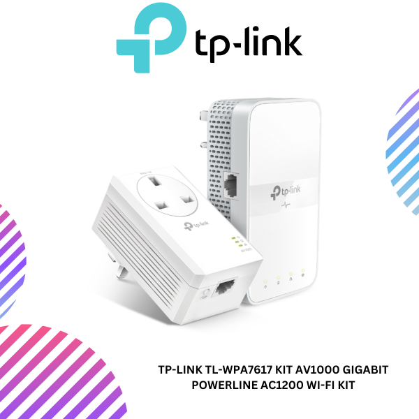 ang-copy-2025-03-01T103308.967.png TP-Link TL-WPA7617 KIT AV1000 Gigabit Powerline AC1200 Wi-Fi Kit