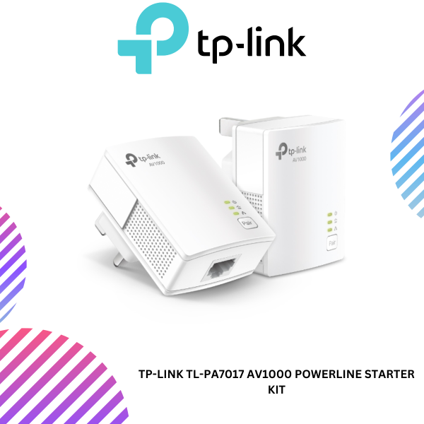 TP-Link TL-PA7017 AV1000 Powerline Starter Kit