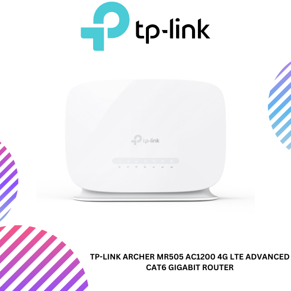 TP-LINK Archer MR505 AC1200 4G LTE Advanced Cat6 Gigabit Router