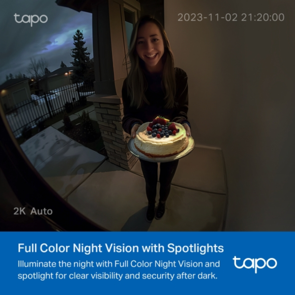 TP-Link Tapo D210 Video Doorbell Camera