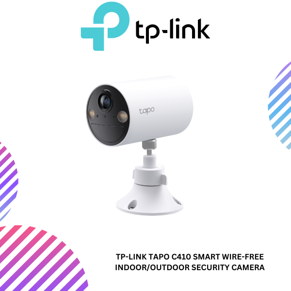 TP-Link Tapo C410 Smart Wire-Free Indoor/Outdoor Security Camera