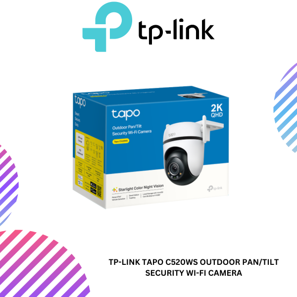 TP-Link Tapo C520WS Outdoor Pan/Tilt Security Wi-Fi Camera