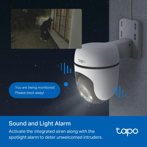TP-LINK Tapo C510W Outdoor Pan/Tilt Security WiFi Camera
