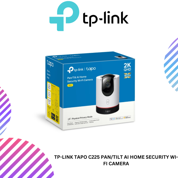 TP-Link Tapo C225 Pan/Tilt AI Home Security Wi-Fi Camera