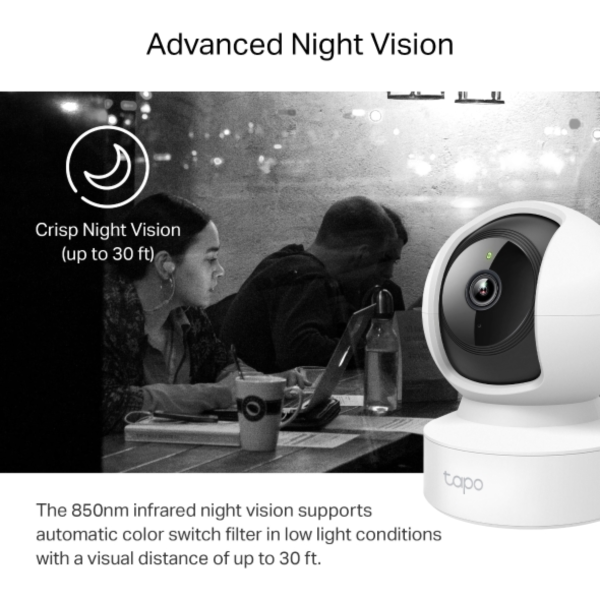 TP-Link Tapo C212 Pan/Tilt Home Security Wi-Fi Camera