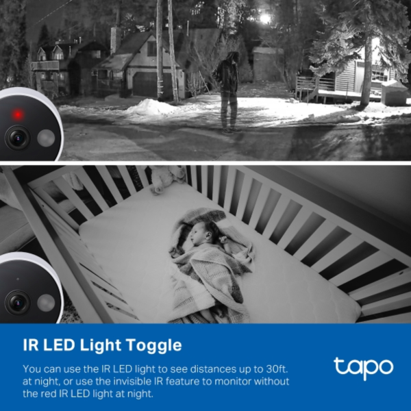 TP-Link Tapo C120 Indoor/Outdoor Wi-Fi Home Security Camera