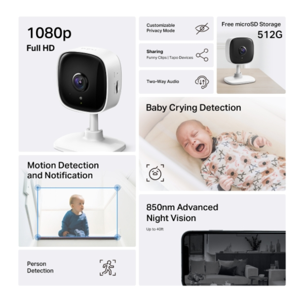 TP-Link TC60 Home Security Wi-Fi Camera