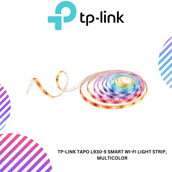 TP-Link Tapo L930-5 Smart Wi-Fi Light Strip, Multicolor