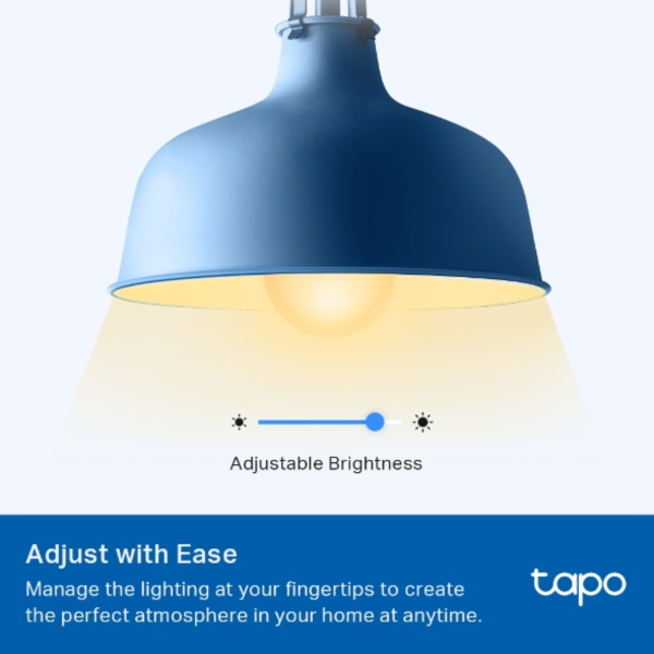 TP-Link Tapo L510E Smart Wi-Fi Light Bulb, Dimmable