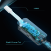 Tp-Link UE300C USB 3.0 3-Port Hub & Gigabit Ethernet Adapter 2 in 1 USB Adapter