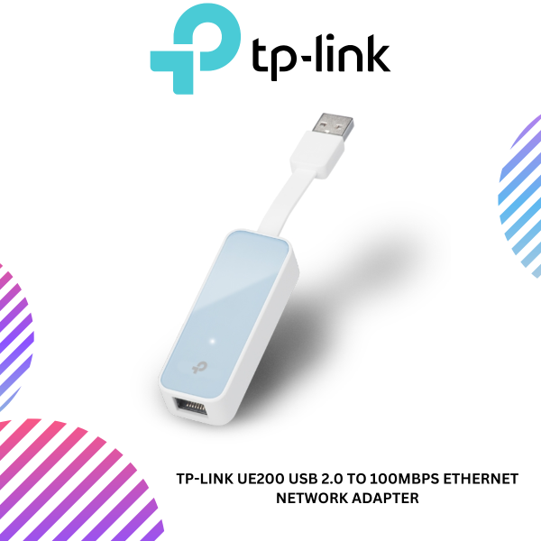 TP-Link UE200 USB 2.0 to 100Mbps Ethernet Network Adapter