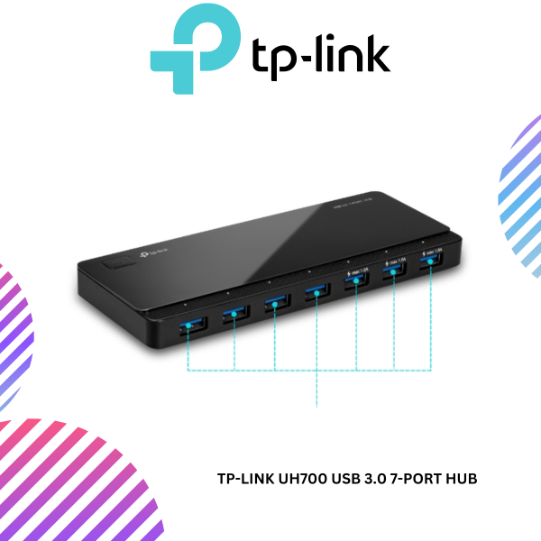 TP-Link UH700 USB 3.0 7-Port Hub