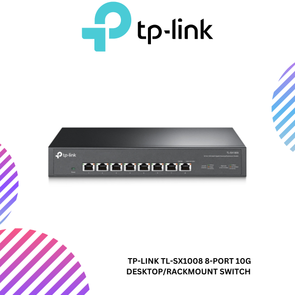 TP-Link TL-SX1008 8-Port 10G Desktop/Rackmount Switch