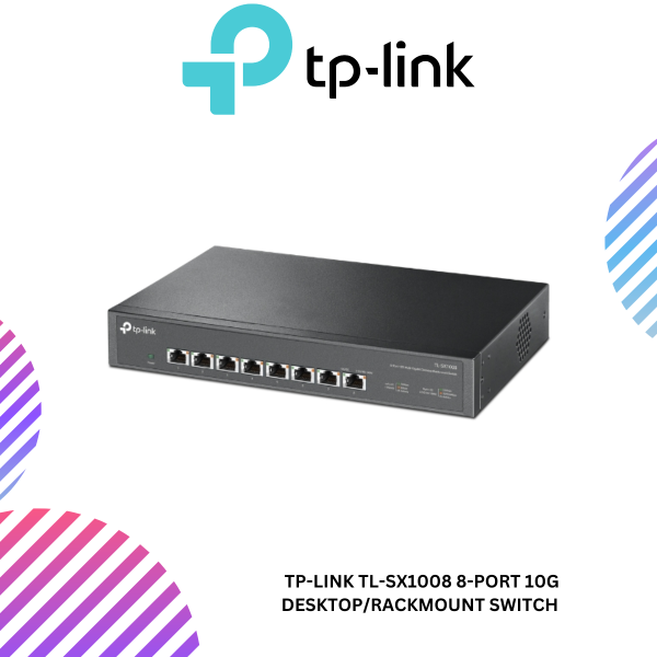 TP-Link TL-SX1008 8-Port 10G Desktop/Rackmount Switch