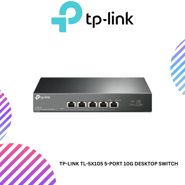 TP-Link TL-SX105 5-Port 10G Desktop Switch