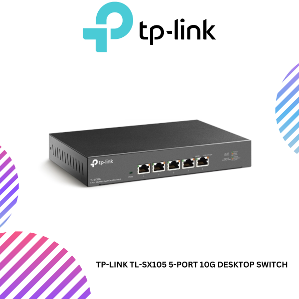 TP-Link TL-SX105 5-Port 10G Desktop Switch