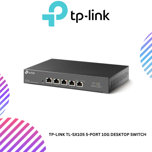 TP-Link TL-SX105 5-Port 10G Desktop Switch