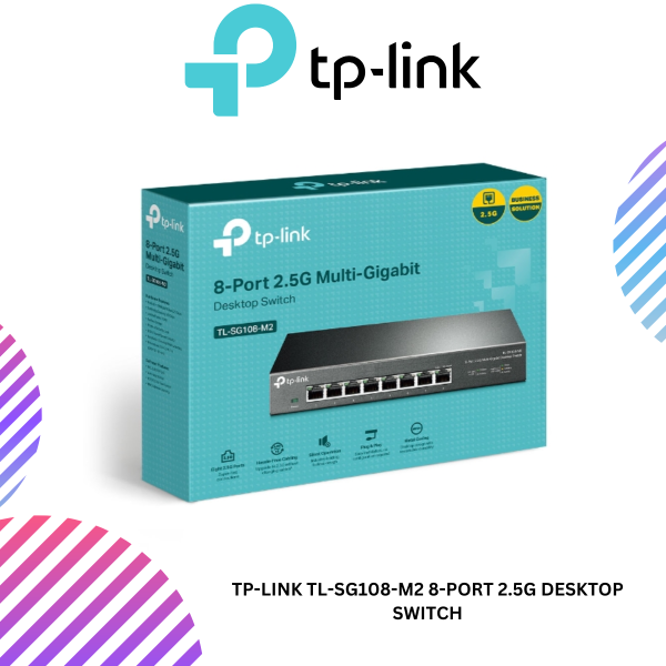TP-LinK TL-SG108-M2 8-Port 2.5G Desktop Switch