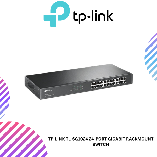 TP-LinK TL-SG1024 24-Port Gigabit Rackmount Switch