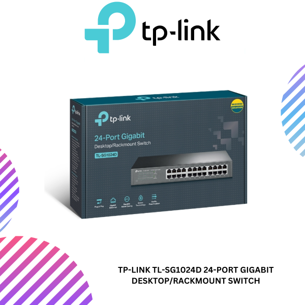 TP-Link TL-SG1024D 24-Port Gigabit Desktop/Rackmount Switch