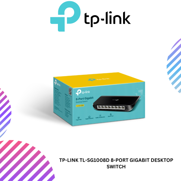 TP-Link TL-SG1008D 8-Port Gigabit Desktop Switch