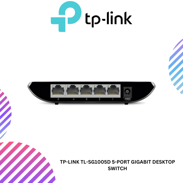 TP-Link TL-SG1005D 5-Port Gigabit Desktop Switch