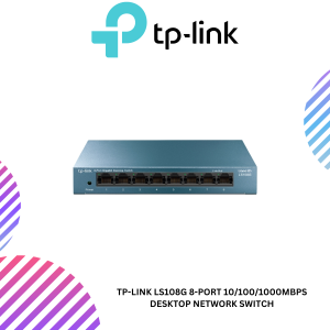 TP-Link LS108G 8-Port 10/100/1000Mbps Desktop Network Switch