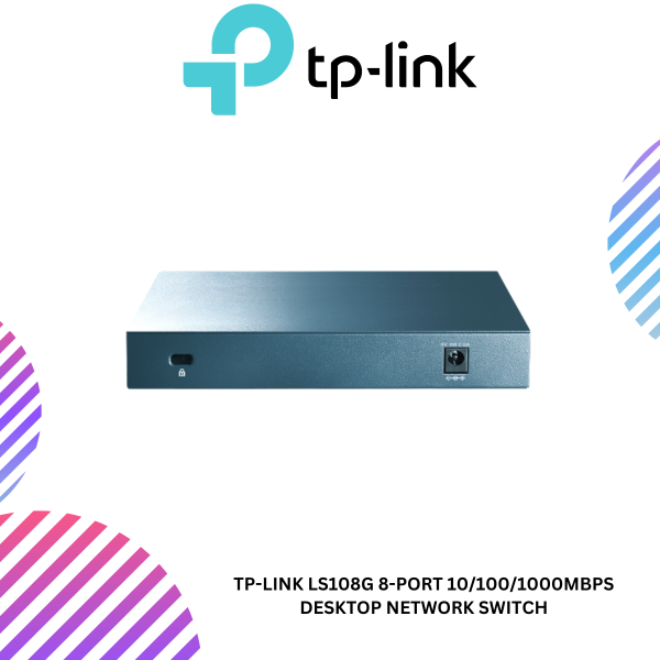 TP-Link LS108G 8-Port 10/100/1000Mbps Desktop Network Switch