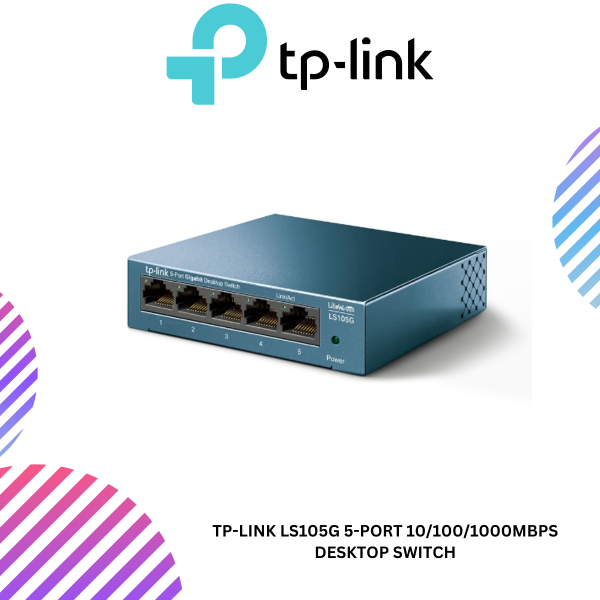 TP-Link LS105G 5-Port 10/100/1000Mbps Desktop Switch