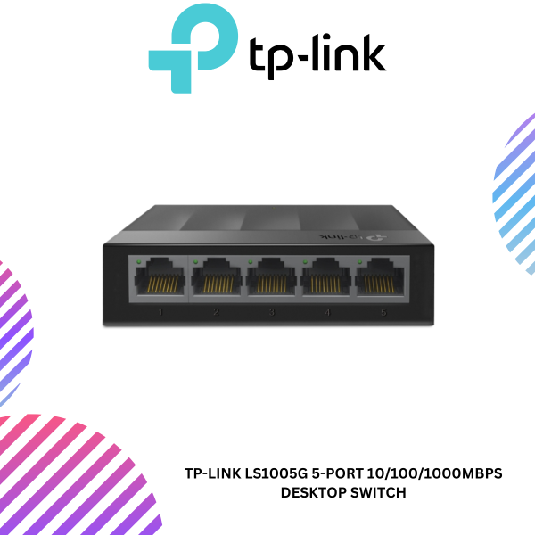 TP-Link LS1005G 5-Port 10/100/1000Mbps Desktop Switch