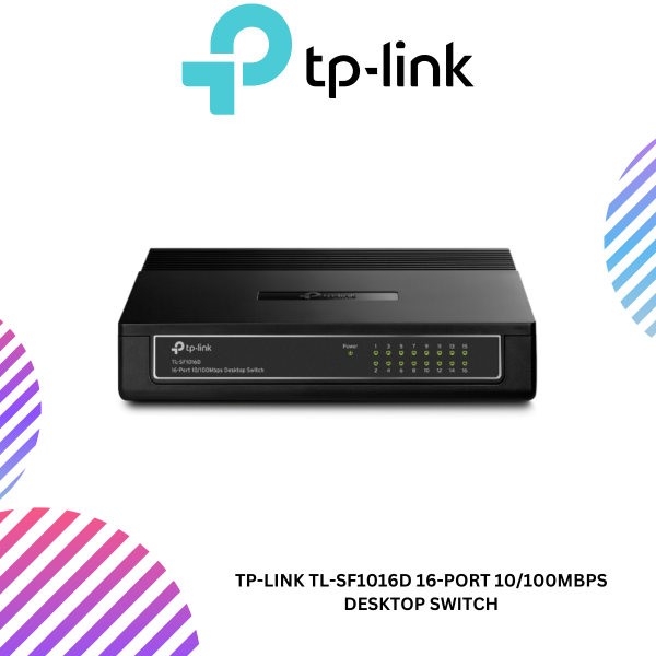 TP-Link TL-SF1016D 16-Port 10/100Mbps Desktop Switch