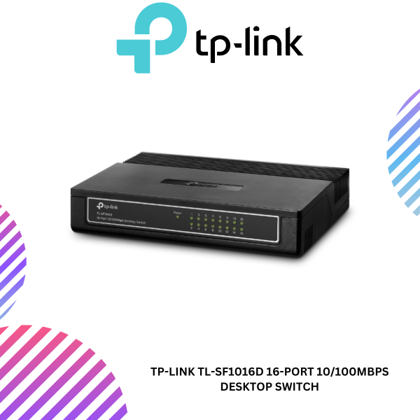 TP-Link TL-SF1016D 16-Port 10/100Mbps Desktop Switch