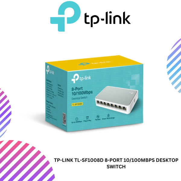 TP-Link TL-SF1008D 8-Port 10/100Mbps Desktop Switch