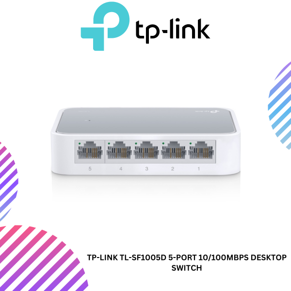 TP-Link TL-SF1005D 5-Port 10/100Mbps Desktop Switch