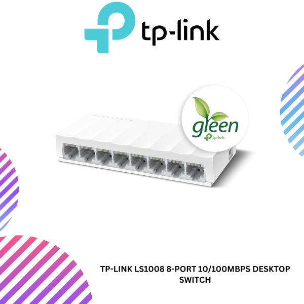 TP-Link LS1008 8-Port 10/100Mbps Desktop Switch