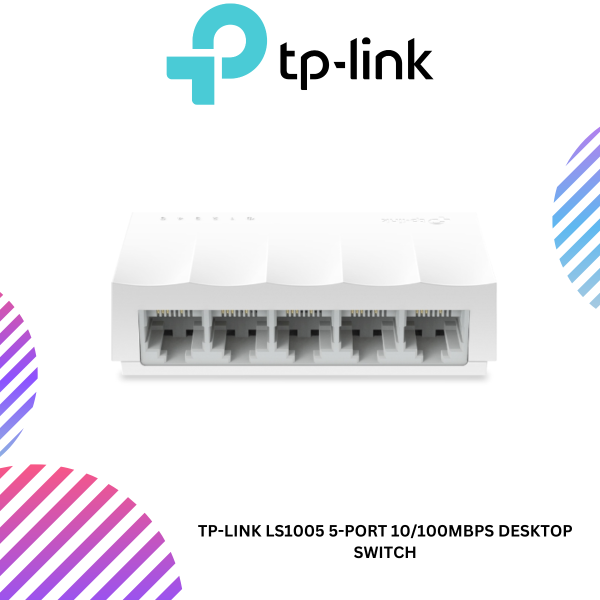 TP-Link LS1005 5-Port 10/100Mbps Desktop Switch
