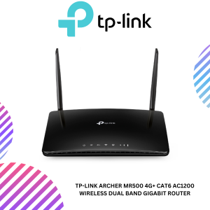TP-Link Archer MR500 4G+ Cat6 AC1200 Wireless Dual Band Gigabit Router